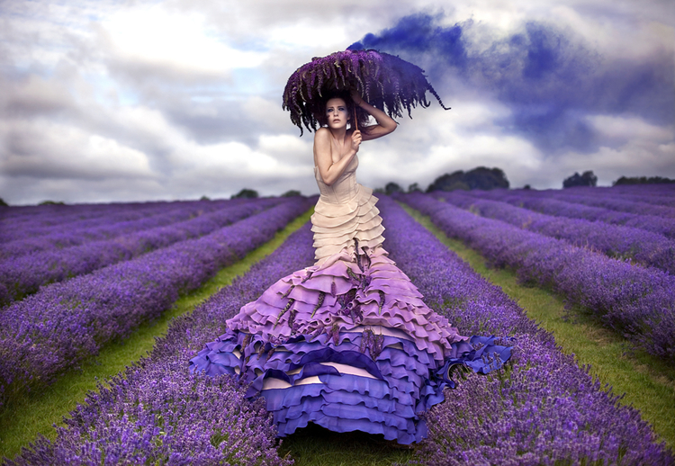 "The Lavender Princess", fot. Kirsty Mitchell